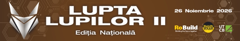 RoBuild Lupta Lupilor II · Ediție Națională
