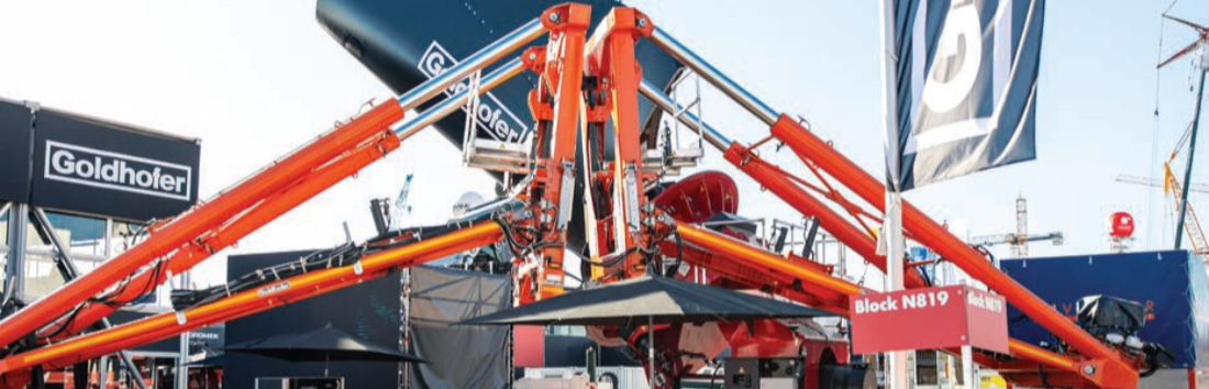 La Bauma 2025, Goldhofer se impune din nou în industria transporturilor agabaritice