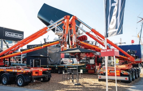 La Bauma 2025, Goldhofer se impune din nou în industria transporturilor agabaritice