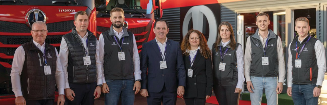 Producătorul român ATP TRUCKS AUTOMOBILE a participat în premieră la IAA Transportation 2024 Hannover unde a lansat noul model Truston 8x4 și semiremorca basculabilă Stamer cu 3 axe