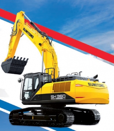 Sumitomo - Precizie și Calitate ridicată - Gamă de excavatoare între 8 și 50 de tone