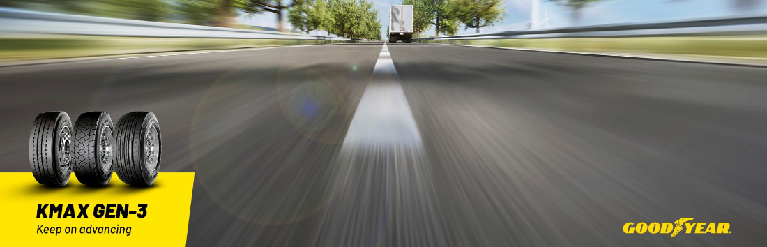 Goodyear KMAX GEN-3: noua generație de anvelope pentru camioanele axate pe randament kilometric