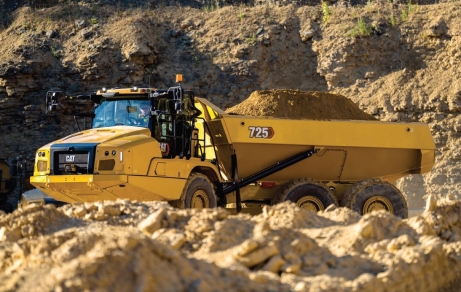 Cat® Seria 700 - Noua generație de autobasculante articulate cu inteligență integrată