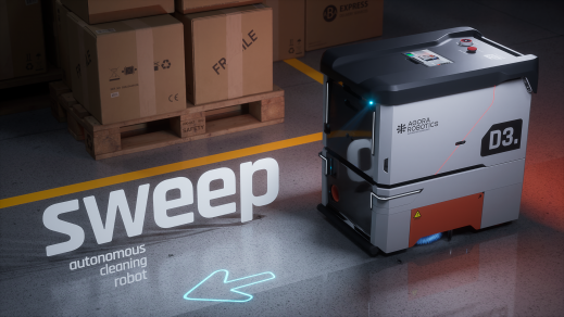 Agora Robotics a lansat primul robot autonom industrial dezvoltat și produs în România – Sweep 