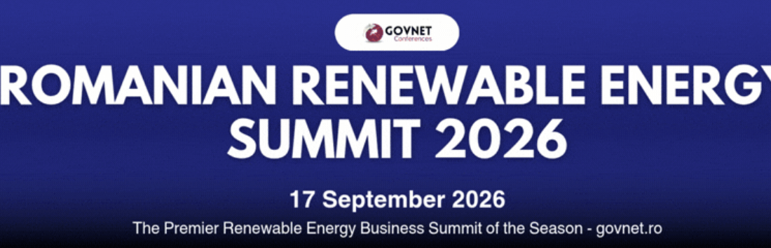 Liderii pieței de energie verde se reunesc la Romanian Renewable Energy Summit 2026