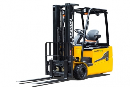   Hyundai modifies three- and four-wheel E-forklifts: significantly improved efficiency, consumption and ergonomics 