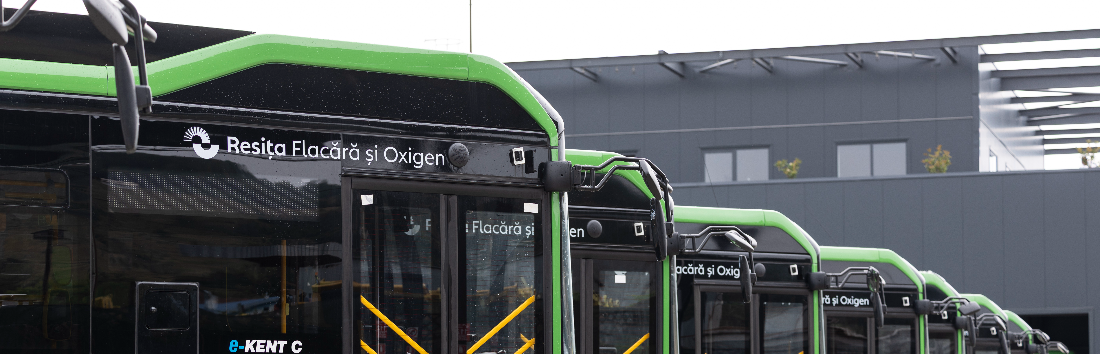 AIC Trucks anunță livrarea a 14 autobuze electrice marca Otokar către Primăria Reșița