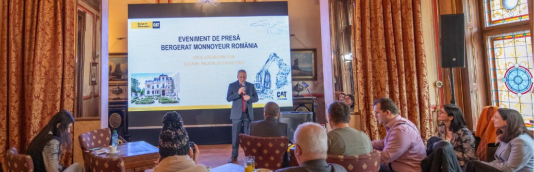 Viitorul utilajelor nu mai este mecanic - Bergerat Monnoyeur România, între corecția pieței și noua eră a echipelor: Om–Mașină–AI