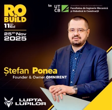 Mesajul pentru studenţi din partea Ştefan Ponea - Founder & Owner OMNIRENT