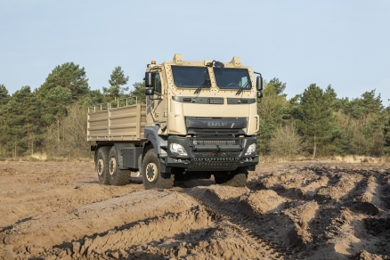 DAF, Tatra și VDL dezvoltă un camion militar 6x6 pentru operațiuni logistice