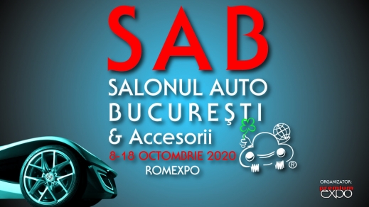 Drive into the future @SAB2020 - Salonul Auto București & Accesorii, 8 – 18 octombrie, ROMEXPO