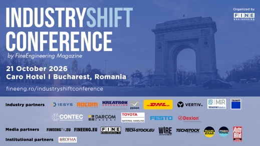 INDUSTRYSHIFT CONFERENCE: LOCUL DE ÎNTÂNLIRE AL LIDERILOR ȘI TEHNOLOGIILOR CARE REDEFINESC SECTORUL INDUSTRIAL