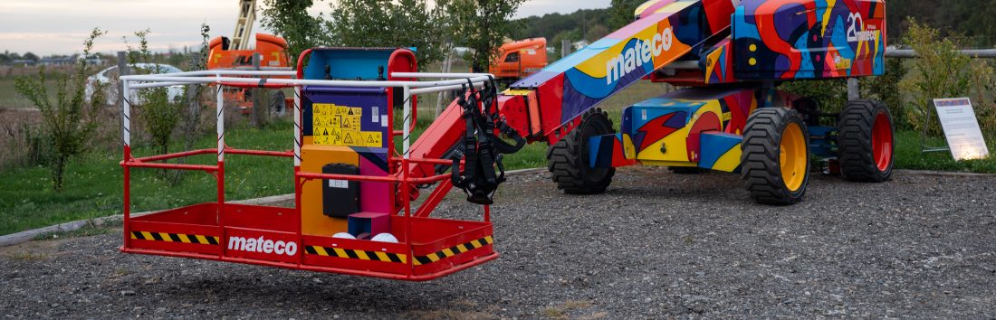 mateco România - 20 de ani la înălțime - Două decenii de leadership în închirierea echipamentelor pentru construcții și industrie