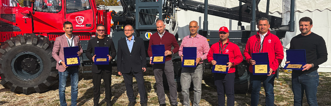IRUM prezintă la München TAF X-Combi, un nou concept de tractor forestier dezvoltat la Reghin